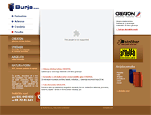 Tablet Screenshot of burja.si